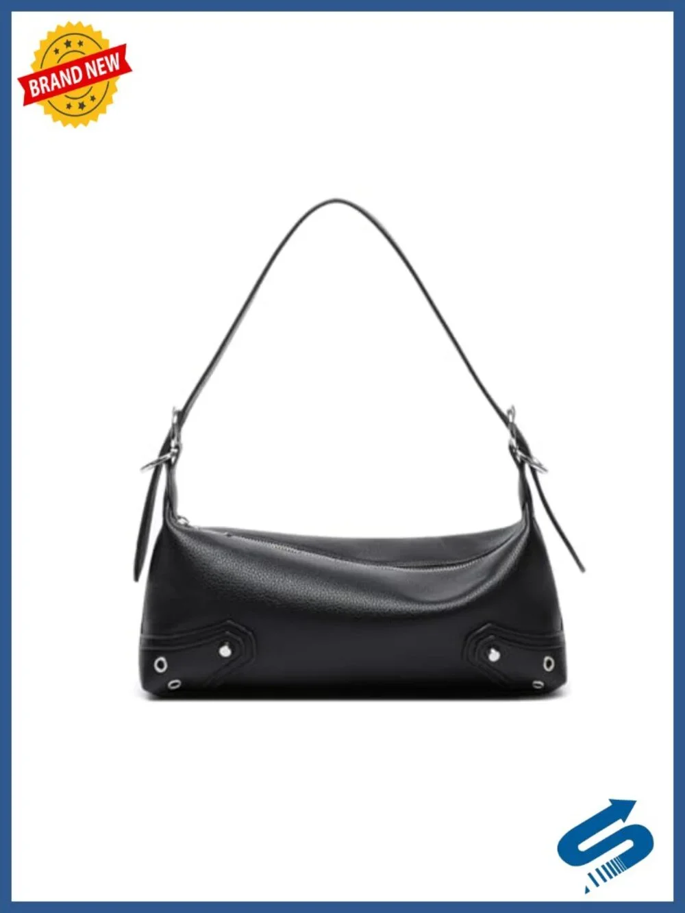 PU Leather Shoulder Bag Crossbody Adjustable Strap Lightweight